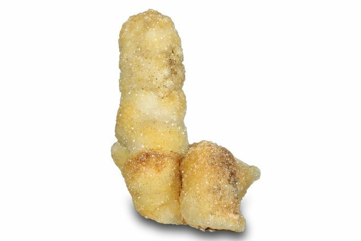 Sparkling Quartz Chalcedony Stalactite Formation - India #274704